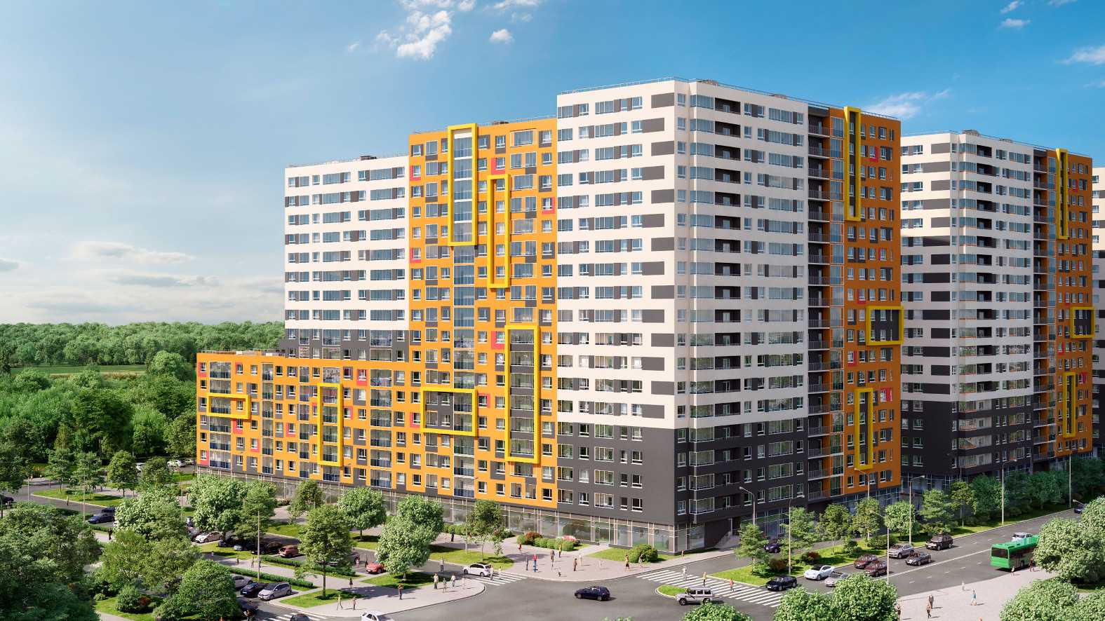 ЖК ID Murino фасад